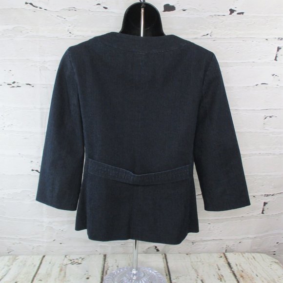 Focus 2000 Petite Boxy Denim Jacket - Picture 3 of 6